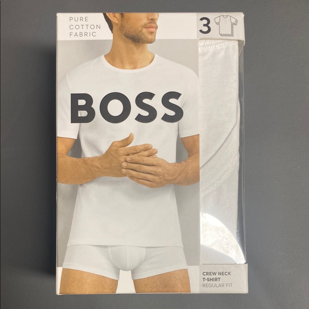BOSS Men's White Underwear Set